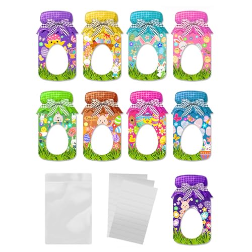 Oster-Grußkarten im Glas, Geschenkpapier, Textur für Schulpartys und zum Verschenken von Urlaubskarten Oster-Grußkarten im Glas, Geschenkpapier, Textur für Schulpartys und zum Verschenken von Urlaubskarten von Whltzf
