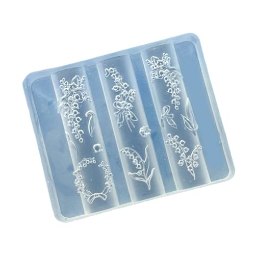 Professionelle Nägel Schimmel Silicon Stamper Mit Realistischem Blumenspitzen Mehrzweckwerkzeug Für Schönheitsprojekte Nagelkunst Prägewerkzeug von Whltzf