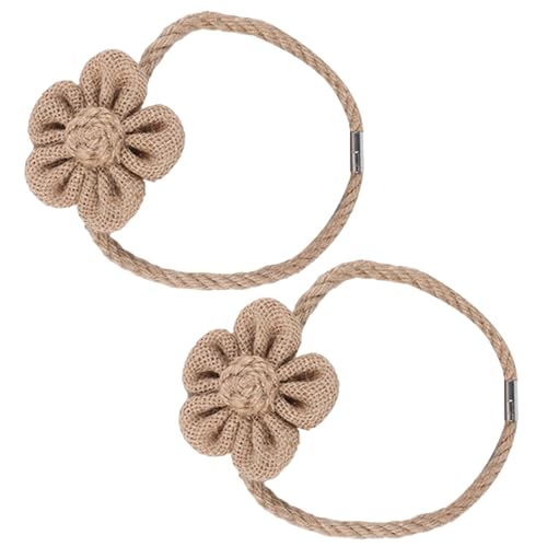 Raffhalter für Vorhänge, Blumenmuster, modern, dekorativ, für Vorhänge, Heimdekorationen, Blumenvorhang-Clip, 2 Stück Raffhalter für Vorhänge, Blumenmuster, modern, dekorativ, für Vorhänge, Heimdekorationen, Blumenvorhang-Clip, 2 Stück von Whltzf