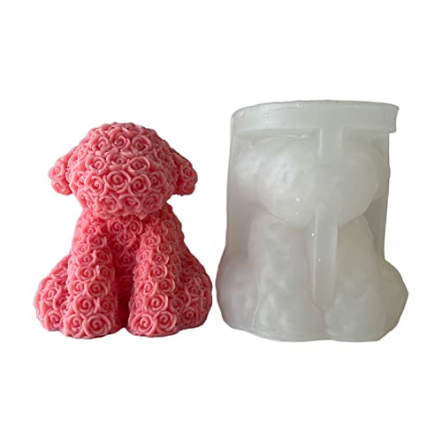 Rosen-Serie, Tier-Silikonform, handgefertigt, Desktop-Dekoration, Gips, Epoxidharz für Heimdekoration, Rosen-Serie, Tierformen für Epoxidharz Rosen-Serie, Tier-Silikonform, handgefertigt, Desktop-Dekoration, Gips, Epoxidharz für Heimdekoration, Rosen-Serie, Tierformen für Epoxidharz von Whltzf