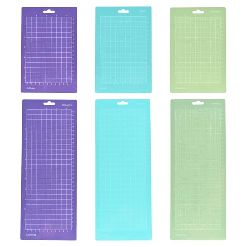 Schneidematte für Schneider, Plottermaschine, super Grip, 6 Stück, 16,5 x 11,4 cm und 30,5 x 11,4 cm Schneideunterlage Schneidematte für Schneider, Plottermaschine, super Grip, 6 Stück, 16,5 x 11,4 cm und 30,5 x 11,4 cm Schneideunterlage von Whltzf
