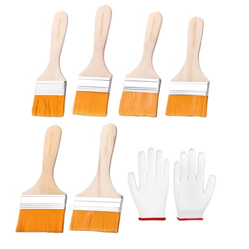Set mit 6 Mehrzweck-Nylonborsten, Pinsel für Acryl- und Ölgemälde-Pinsel für Kunstprojekte und effiziente Reinigung von Tastaturen zu Hause Set mit 6 Mehrzweck-Nylonborsten, Pinsel für Acryl- und Ölgemälde-Pinsel für Kunstprojekte und effiziente Reinigung von Tastaturen zu Hause von Whltzf