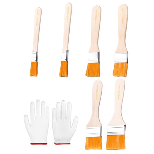 Set mit 6 Mehrzweck-Nylonborsten, Pinsel für Acryl- und Ölgemälde-Pinsel für Kunstprojekte und effiziente Reinigung von Tastaturen zu Hause Set mit 6 Mehrzweck-Nylonborsten, Pinsel für Acryl- und Ölgemälde-Pinsel für Kunstprojekte und effiziente Reinigung von Tastaturen zu Hause von Whltzf