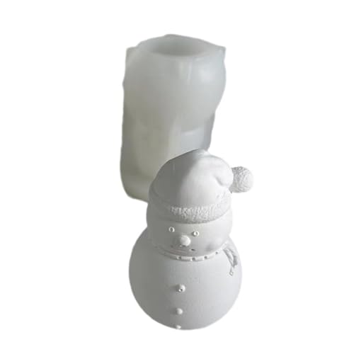 Silikon-Seifenformen, Weihnachtsmann/Schneemann-Form für Handarbeit, Liebhaber, Seifenform von Whltzf
