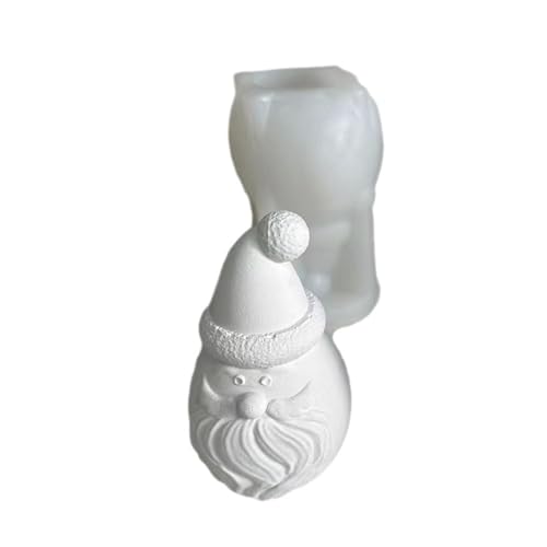 Silikon-Seifenformen, Weihnachtsmann/Schneemann-Form für Handarbeit, Liebhaber, Seifenform von Whltzf