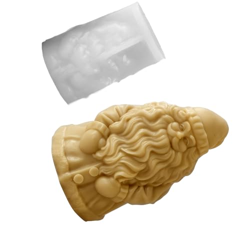 Silikonform mit Weihnachtsmann-Motiv, Aromatherapie, Harz, Ornament, Epoxidharz, Gießform, für Zuhause, Party, Dekorationen, Formen Silikonform mit Weihnachtsmann-Motiv, Aromatherapie, Harz, Ornament, Epoxidharz, Gießform, für Zuhause, Party, Dekorationen, Formen von Whltzf