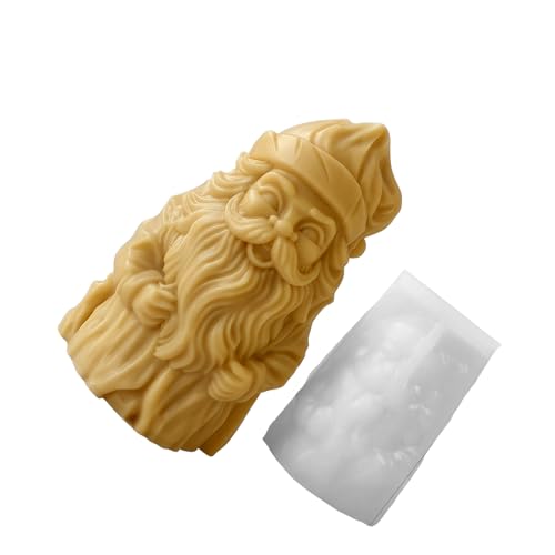 Silikonform mit Weihnachtsmann-Motiv, Aromatherapie, Harz, Ornament, Epoxidharz, Gießform, für Zuhause, Party, Dekorationen, Formen Silikonform mit Weihnachtsmann-Motiv, Aromatherapie, Harz, Ornament, Epoxidharz, Gießform, für Zuhause, Party, Dekorationen, Formen von Whltzf