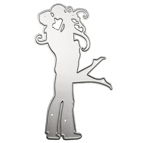 Stanzschablone aus Metall, Motiv: Couple Hug für Scrapbooking, Kartenprägung, Fotoalbum, Vorlage, Dekoration, Metall-Stanzformen von Whltzf