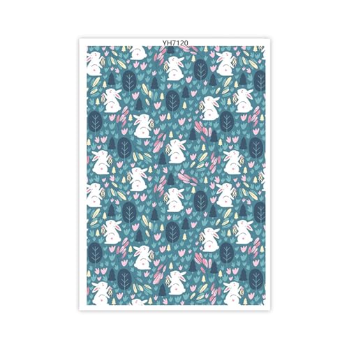 Ton-Transferpapier, Ostereier, farbige Eier, Transferpapier, wasserlösliche Ton-Transferblätter, einfach zu verwenden, für Ton-Ohrringe, Ostern, farbige Eier, Ton, Transferpapier für Ton-Transferpapier, Ostereier, farbige Eier, Transferpapier, wasserlösliche Ton-Transferblätter, einfach zu verwenden, für Ton-Ohrringe, Ostern, farbige Eier, Ton, Transferpapier für von Whltzf