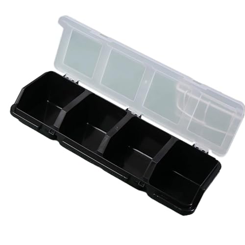 Tragbarer Werkzeugkasten, Organizer mit mehreren Fächern, Sortierbox für Schrauben, kleine Hardware-Teile, langlebiger Werkzeugteil-Behälter mit Deckel, Display-Aufbewahrungsbox Tragbarer Werkzeugkasten, Organizer mit mehreren Fächern, Sortierbox für Schrauben, kleine Hardware-Teile, langlebiger Werkzeugteil-Behälter mit Deckel, Display-Aufbewahrungsbox von Whltzf