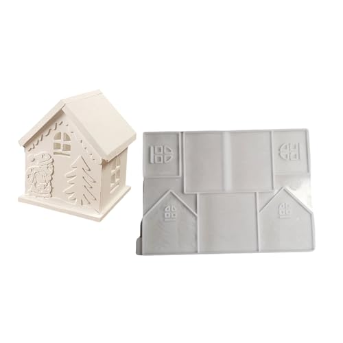 Vielseitige Weihnachts-Silikonform für Epoxidharz-Gasten, tragbar für einzigartige Designs und künstlerische Formen, Silikonform von Whltzf