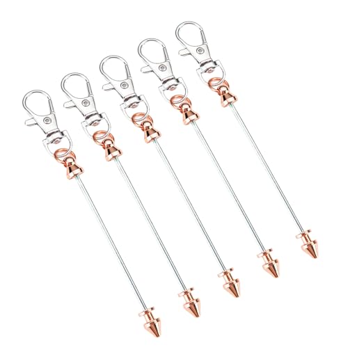 Whltzf 5pieces Multifirtional Perlen Keychain Set Metal Textur Mode Tasche Und Schlüssel Dekore Whltzf 5pieces Multifirtional Perlen Keychain Set Metal Textur Mode Tasche Und Schlüssel Dekore von Whltzf