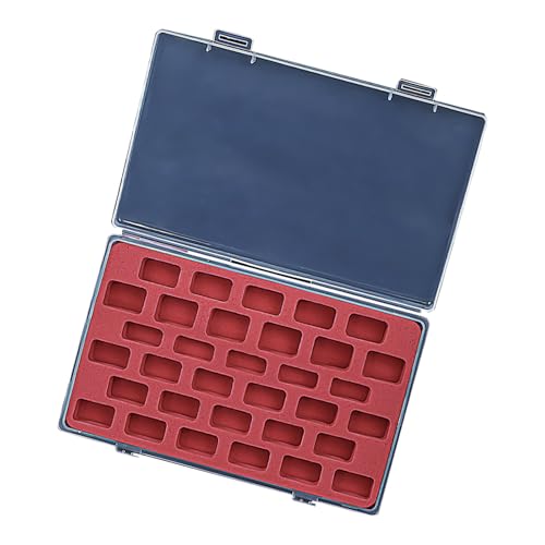 Whltzf Aufbewahrungsbox mit 33/66 Fächern, Spulen-Aufbewahrungsbox mit Deckel, tragbar, Spulen-Organizer, multifunktionales Nähzubehör Whltzf Aufbewahrungsbox mit 33/66 Fächern, Spulen-Aufbewahrungsbox mit Deckel, tragbar, Spulen-Organizer, multifunktionales Nähzubehör von Whltzf