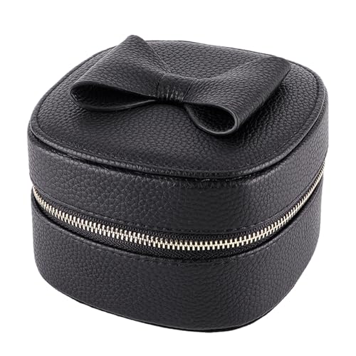 Whltzf Eleganter, tragbarer Schmuckhalter, Schmuck-Aufbewahrungsbox, Vitrine für Halsketten, Ringe, Ohrringe, Armbänder, Schmuckschatulle für Mädchen Whltzf Eleganter, tragbarer Schmuckhalter, Schmuck-Aufbewahrungsbox, Vitrine für Halsketten, Ringe, Ohrringe, Armbänder, Schmuckschatulle für Mädchen von Whltzf