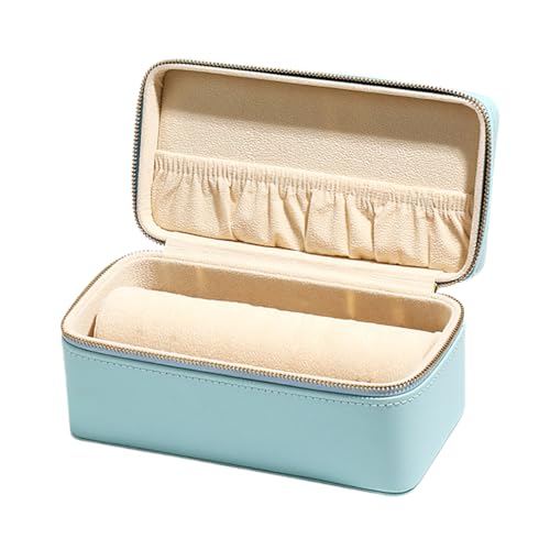 Whltzf Elegantes 2-lagiges Schmuckkästchen mit abschließbarer Aufbewahrungsbox aus PU-Leder, Wohnaccessoire für Ohrringe, Ringe, Armbänder, Schmuckschatulle Whltzf Elegantes 2-lagiges Schmuckkästchen mit abschließbarer Aufbewahrungsbox aus PU-Leder, Wohnaccessoire für Ohrringe, Ringe, Armbänder, Schmuckschatulle von Whltzf