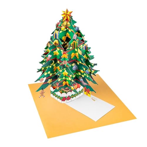 Whltzf Faltbare Weihnachtsbaumkarte Mit LED Leuchten Stilvolle Handgefertigte Grußkarte Tischplatten Urlaub Dekoration Für Home Festives Party Supplies Whltzf Faltbare Weihnachtsbaumkarte Mit LED Leuchten Stilvolle Handgefertigte Grußkarte Tischplatten Urlaub Dekoration Für Home Festives Party Supplies von Whltzf