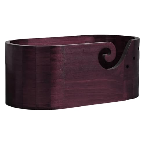 Whltzf Garnschale aus Holz mit Löchern, Strickwolle, Häkelgarn, Aufbewahrungsschale, Stickerei, Häkeln, Aufbewahrung, Zubehör, Häkelschüsselhalter Whltzf Garnschale aus Holz mit Löchern, Strickwolle, Häkelgarn, Aufbewahrungsschale, Stickerei, Häkeln, Aufbewahrung, Zubehör, Häkelschüsselhalter von Whltzf