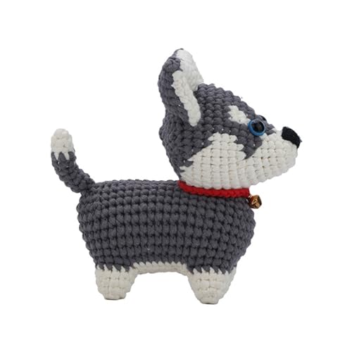 Whltzf Häkeltier Hund Set Häkelpuppen mit Garn Häkelnadeln Anleitung Häkeln Starter Kits für Anfänger Erwachsene Häkelsets für Erwachsene Whltzf Häkeltier Hund Set Häkelpuppen mit Garn Häkelnadeln Anleitung Häkeln Starter Kits für Anfänger Erwachsene Häkelsets für Erwachsene von Whltzf