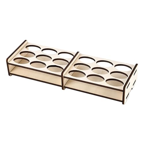 Whltzf Holz Farbe Flaschenregal Modell Ständer Multi Löcher 8 Arten Aufbewahrungsbox Display Pinsel Halter für Farben Farbe Aufbewahrungsbox Whltzf Holz Farbe Flaschenregal Modell Ständer Multi Löcher 8 Arten Aufbewahrungsbox Display Pinsel Halter für Farben Farbe Aufbewahrungsbox von Whltzf