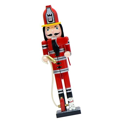 Whltzf Mehrzweck-Weihnachts-Nussknacker, Soldaten, stabile Holzfiguren für saisonale Kamine, Verzierung, Heimdekoration, Holz-Nussknacker-Dekoration Whltzf Mehrzweck-Weihnachts-Nussknacker, Soldaten, stabile Holzfiguren für saisonale Kamine, Verzierung, Heimdekoration, Holz-Nussknacker-Dekoration von Whltzf