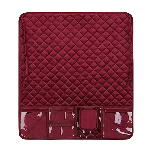 Whltzf Nähmaschinen-Pad für Tisch mit Tasche, wasserabweisend, Nähmaschinen-Pad für Nähmaschine, Nadelarbeiten, Aufbewahrungstasche Whltzf Nähmaschinen-Pad für Tisch mit Tasche, wasserabweisend, Nähmaschinen-Pad für Nähmaschine, Nadelarbeiten, Aufbewahrungstasche von Whltzf