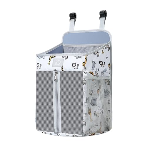 Whltzf Praktische Aufbewahrungstasche für Babybetten, zum Aufhängen, für Windeln, Flaschen, Spielzeug, stabiler Oxford-Stoff, Organizer mit Taschen, Baby-Aufbewahrungstasche Whltzf Praktische Aufbewahrungstasche für Babybetten, zum Aufhängen, für Windeln, Flaschen, Spielzeug, stabiler Oxford-Stoff, Organizer mit Taschen, Baby-Aufbewahrungstasche von Whltzf
