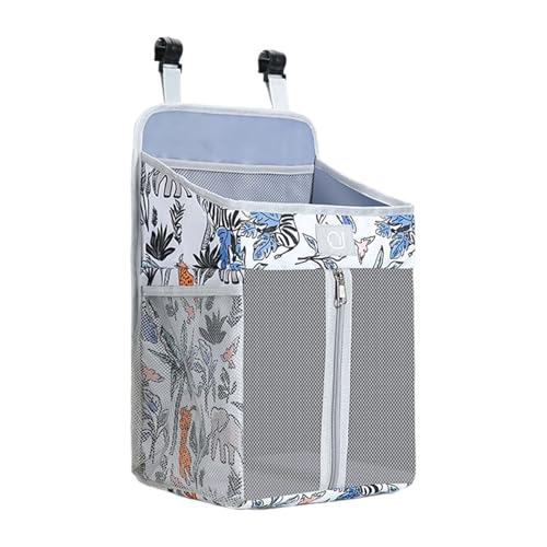 Whltzf Praktische Aufbewahrungstasche für Babybetten, zum Aufhängen, für Windeln, Flaschen, Spielzeug, stabiler Oxford-Stoff, Organizer mit Taschen, Baby-Aufbewahrungstasche Whltzf Praktische Aufbewahrungstasche für Babybetten, zum Aufhängen, für Windeln, Flaschen, Spielzeug, stabiler Oxford-Stoff, Organizer mit Taschen, Baby-Aufbewahrungstasche von Whltzf