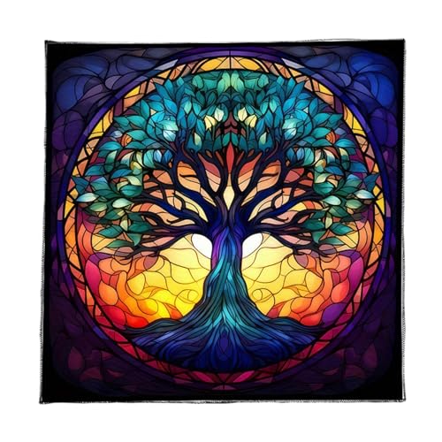 Whltzf Quadratische Divinations Tapisserie Kreise Baum Astrologie Tischdecke Tarots Tischdecke Tischdecke Hexerei Zubehör Altare Tarots Karte Tuch Whltzf Quadratische Divinations Tapisserie Kreise Baum Astrologie Tischdecke Tarots Tischdecke Tischdecke Hexerei Zubehör Altare Tarots Karte Tuch von Whltzf