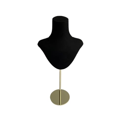 Whltzf Schaufensterpuppenförmiger Halskettenständer, stilvolles Porträtmodell, Schmuckhalter, Tisch-Halskette, Anhänger, Ausstellungsregal, Halsketten-Display Whltzf Schaufensterpuppenförmiger Halskettenständer, stilvolles Porträtmodell, Schmuckhalter, Tisch-Halskette, Anhänger, Ausstellungsregal, Halsketten-Display von Whltzf