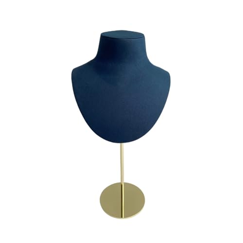 Whltzf Schaufensterpuppenförmiger Halskettenständer, stilvolles Porträtmodell, Schmuckhalter, Tisch-Halskette, Anhänger, Ausstellungsregal, Halsketten-Display Whltzf Schaufensterpuppenförmiger Halskettenständer, stilvolles Porträtmodell, Schmuckhalter, Tisch-Halskette, Anhänger, Ausstellungsregal, Halsketten-Display von Whltzf