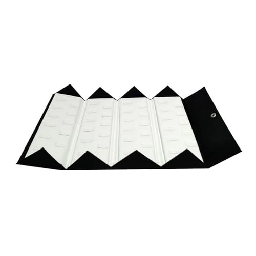 Whltzf Schmuck-Organizer mit speziellen Fächern, vielseitige Schmuckschatulle aus PU-Leder mit anpassbaren Taschen für Reisen, Reisezubehör-Organizer Whltzf Schmuck-Organizer mit speziellen Fächern, vielseitige Schmuckschatulle aus PU-Leder mit anpassbaren Taschen für Reisen, Reisezubehör-Organizer von Whltzf