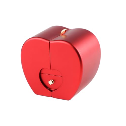 Whltzf Schmuckschatulle für Halsketten, Anhänger, Valentinstag, Organizer, Blumenheben, Verpackungen, Präsentationsbox Whltzf Schmuckschatulle für Halsketten, Anhänger, Valentinstag, Organizer, Blumenheben, Verpackungen, Präsentationsbox von Whltzf
