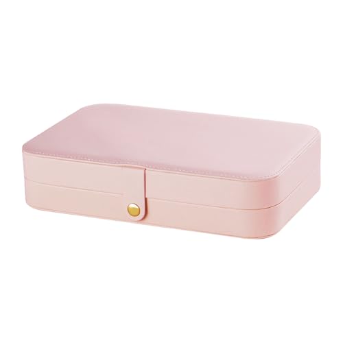 Whltzf Schmuckschatulle mit Fach, Schmuck-Organizer, PU-Leder, Schmuckbehälter, praktischer Schlafzimmer-Kommode, Organizer, Schlafzimmer-Kommode Whltzf Schmuckschatulle mit Fach, Schmuck-Organizer, PU-Leder, Schmuckbehälter, praktischer Schlafzimmer-Kommode, Organizer, Schlafzimmer-Kommode von Whltzf