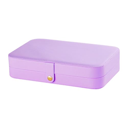 Whltzf Schmuckschatulle mit Fach, Schmuck-Organizer, PU-Leder, Schmuckbehälter, praktischer Schlafzimmer-Kommode, Organizer, Schlafzimmer-Kommode Whltzf Schmuckschatulle mit Fach, Schmuck-Organizer, PU-Leder, Schmuckbehälter, praktischer Schlafzimmer-Kommode, Organizer, Schlafzimmer-Kommode von Whltzf