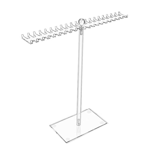 Whltzf Schmuckständer, Halskettenhalter, T-Form, Tisch-Schmuck-Organizer für Show, Schmuck, Anhänger, Ohrringe, eleganter Halskettenhalter Whltzf Schmuckständer, Halskettenhalter, T-Form, Tisch-Schmuck-Organizer für Show, Schmuck, Anhänger, Ohrringe, eleganter Halskettenhalter von Whltzf
