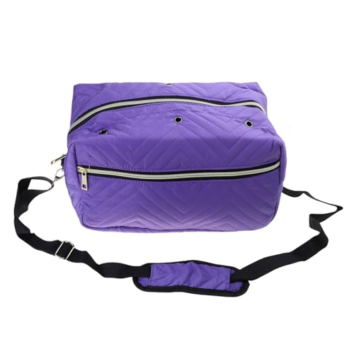 Whltzf Strick-Organizer-Tasche, Häkeltasche, Garnaufbewahrungstasche, Reise-Handwerksprojekt-Tasche für Häkelzubehör, Garnhaken, Nadel, Reise-Häkelprojekt-Tasche Whltzf Strick-Organizer-Tasche, Häkeltasche, Garnaufbewahrungstasche, Reise-Handwerksprojekt-Tasche für Häkelzubehör, Garnhaken, Nadel, Reise-Häkelprojekt-Tasche von Whltzf