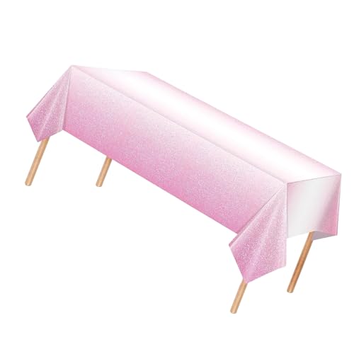 Whltzf Tischdecke, wasserfest, Party-Tischdecke für Geburtstage und Hochzeiten, Party-Dekoration, Farbverlauf, Tischdecke Whltzf Tischdecke, wasserfest, Party-Tischdecke für Geburtstage und Hochzeiten, Party-Dekoration, Farbverlauf, Tischdecke von Whltzf