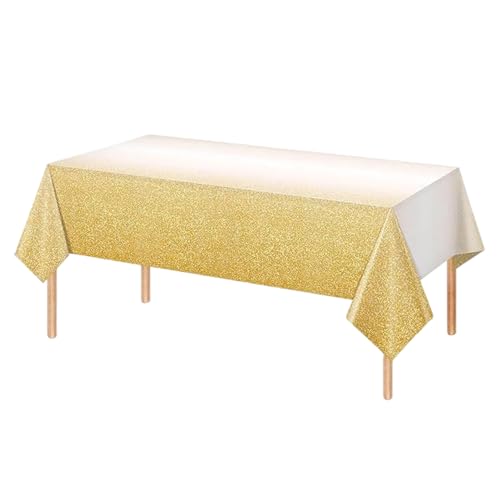 Whltzf Tischdecke, wasserfest, Party-Tischdecke für Geburtstage und Hochzeiten, Party-Dekoration, Farbverlauf, Tischdecke Whltzf Tischdecke, wasserfest, Party-Tischdecke für Geburtstage und Hochzeiten, Party-Dekoration, Farbverlauf, Tischdecke von Whltzf