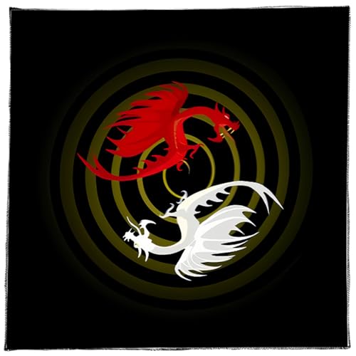 Whltzf Tischdecke mit Drachen-/Wolf-Tarots, Wahrsagungskarte, Tischdecke, Wandteppich, Astrologie, Hexerei, Decktuch, Dekoration, Drachen-/Wolf-Muster, Tarots, Kartentischdecke, spirituelle Deckdecke Whltzf Tischdecke mit Drachen-/Wolf-Tarots, Wahrsagungskarte, Tischdecke, Wandteppich, Astrologie, Hexerei, Decktuch, Dekoration, Drachen-/Wolf-Muster, Tarots, Kartentischdecke, spirituelle Deckdecke von Whltzf