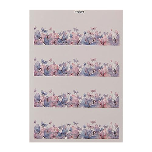 Whltzf Ton-Ohrring-Transferpapier Ton Transferpapier Schmetterling Ton Transferpapier wasserlöslicher Ton Transferpapier Ton Dekorationen von Whltzf