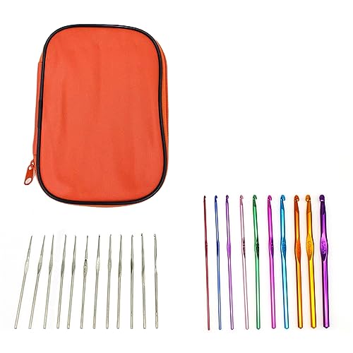 Whltzf Upgrades Your Project Häkelnadel-Set mit Etui, entdecken Sie geschickte Möglichkeiten, Aluminiumlegierung, Nadeln, Basteln, Kunst, Stiche, Stricksets Whltzf Upgrades Your Project Häkelnadel-Set mit Etui, entdecken Sie geschickte Möglichkeiten, Aluminiumlegierung, Nadeln, Basteln, Kunst, Stiche, Stricksets von Whltzf