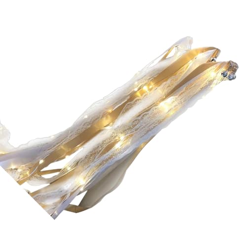 Whltzf Vibrierende Designs Party-Luftschlangen mit Glocken, modisches Accessoire für Hochzeiten und Festivals, Partyzubehör, 10 Stück von Whltzf