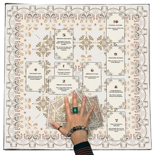 Whltzf Wahrsagungstischdecke, Lesekarte, Astrologie, Tarots, Karte, Tischdecke, Altar, Stoff, Wahrsagungen, Brettspiel, Zubehör, Altäre, Tarots, Kartentuch Whltzf Wahrsagungstischdecke, Lesekarte, Astrologie, Tarots, Karte, Tischdecke, Altar, Stoff, Wahrsagungen, Brettspiel, Zubehör, Altäre, Tarots, Kartentuch von Whltzf