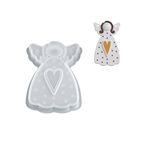 Wiederverwendbares Silikon Engel Flügel Charme Form Flexibler Schmuckwerkzeug Für Handgefertigte Schmuck Und Handwerksprojekte Schimmel Für Harzchr. von Whltzf