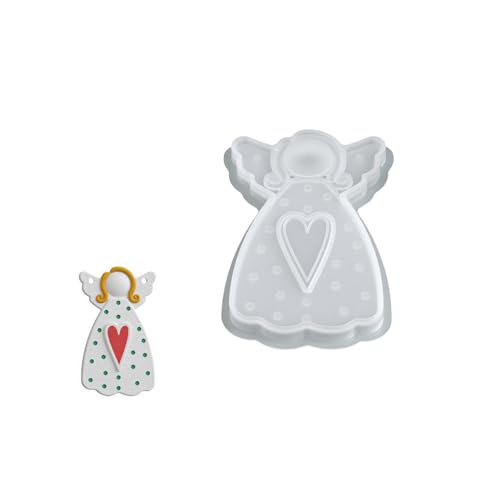 Wiederverwendbares Silikon Engel Flügel Charme Form Flexibler Schmuckwerkzeug Für Handgefertigte Schmuck Und Handwerksprojekte Schimmel Für Harzchr. von Whltzf