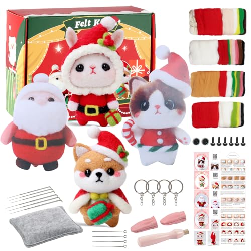 Wollfilz Paar Puppen Zubehör Pack Handgemachte Handwerk Handarbeiten Wollfilz Festliche Dekorationen Handarbeit Nadelfilz Wollfilz Paar Puppen Zubehör Pack Handgemachte Handwerk Handarbeiten Wollfilz Festliche Dekorationen Handarbeit Nadelfilz von Whltzf
