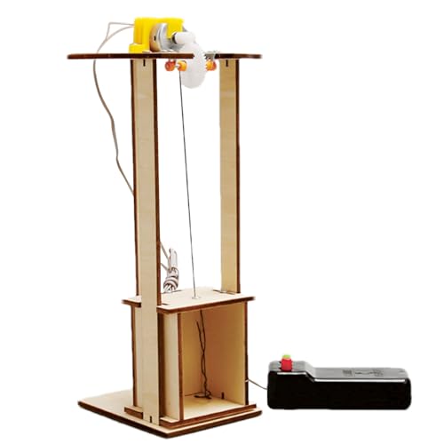 Aufzugswissenschaftsprojekte, Holzbausätze für elektrische Aufzugsaufzüge - Modellbausätze, Wissenschaftsbausätze für Kinder,Kinder-Wissenschafts-Sets, Aufzugsspielzeug, Aufzugs-Wissens Aufzugswissenschaftsprojekte, Holzbausätze für elektrische Aufzugsaufzüge - Modellbausätze, Wissenschaftsbausätze für Kinder,Kinder-Wissenschafts-Sets, Aufzugsspielzeug, Aufzugs-Wissens von Whnbuij