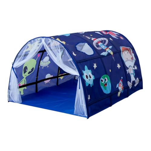 Bett - Starlight Bed Dream Kids Tents, Playhouse Privacy Sleep Sleep Corzing Tents | Bett mit Innentasche, Dekoration 2 in 1 Innendekoration Geschenk für Kinder für von Whnbuij