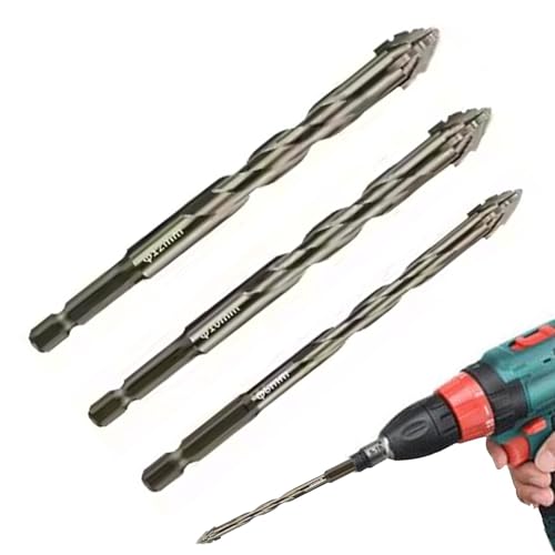 Bohrer aus hochfestem Stahl, gezackte exzentrische Bohrerspitzen | Exzenter-Bohrer aus gezackter Metallschneide für Glas, Keramik, Spiralbohrer usw Bohrer aus hochfestem Stahl, gezackte exzentrische Bohrerspitzen | Exzenter-Bohrer aus gezackter Metallschneide für Glas, Keramik, Spiralbohrer usw von Whnbuij
