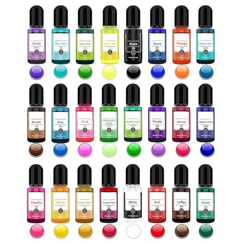 Epoxidharz Farbstoff Farbpigment Farbpigment für Epoxidharz | 24 Farben Epoxidharz Farbstoffe und Pigmente | Harzfarbstoff Epoxidpigment für Kunst de Epoxidharz Farbstoff Farbpigment Farbpigment für Epoxidharz | 24 Farben Epoxidharz Farbstoffe und Pigmente | Harzfarbstoff Epoxidpigment für Kunst de von Whnbuij